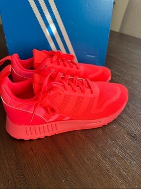 Adidas Originals Multix Turbo Running Shoes Neon  GX2223 Size 7 Big kids